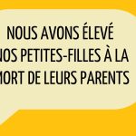 À la mort de leurs parents, nous avons élevé nos petites-filles