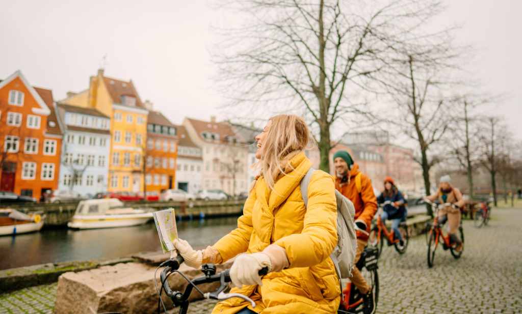Échange de maisons et prêt de vélo