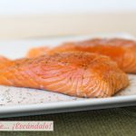 Salmón marinado casero al eneldo