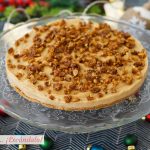 Tarta de turrón blando sin horno y con cuajada. Receta de postre navideño